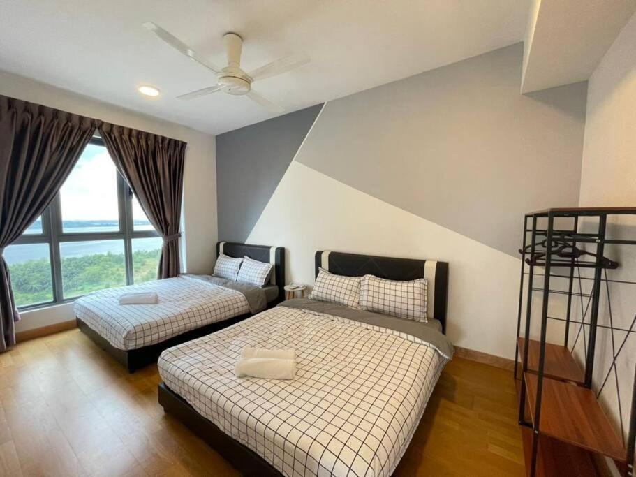 Teega Suites Seaview By Vdo Homestay Nusajaya  Luaran gambar